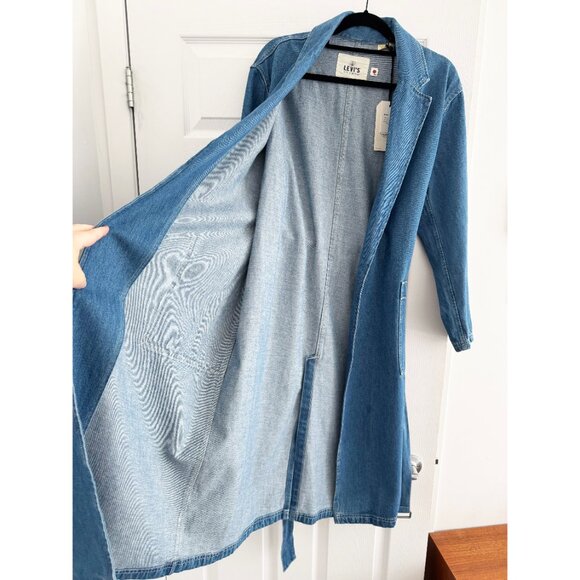 Levi's Made and Crafted "Surft" Denim Coat, size Small - Picture 5 of 11